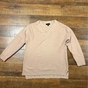 Womens V-Neck Sweater Oversized